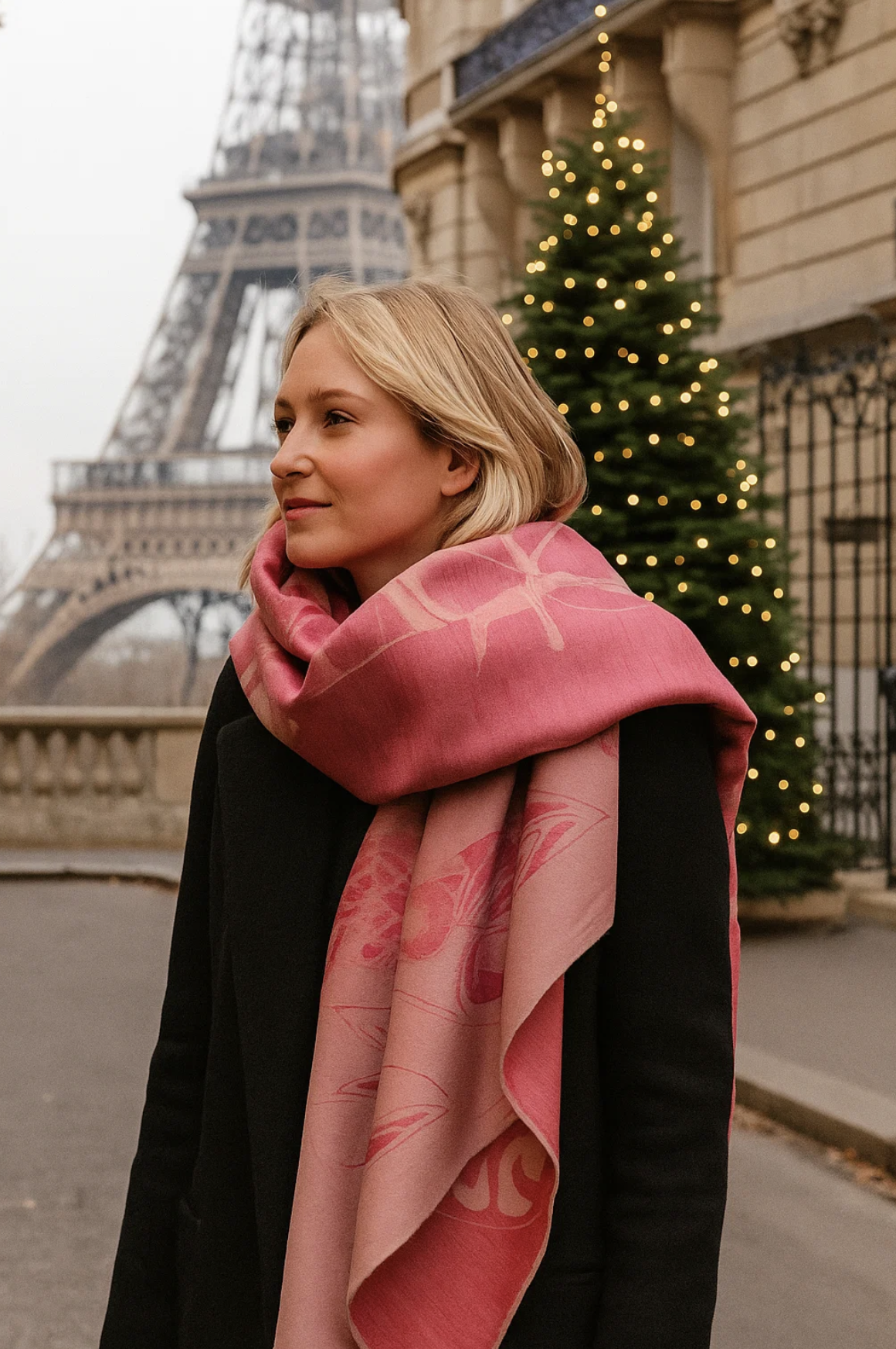 "Minotaure in waters" jacquard drawing by Stella Polare : rose - Image 7