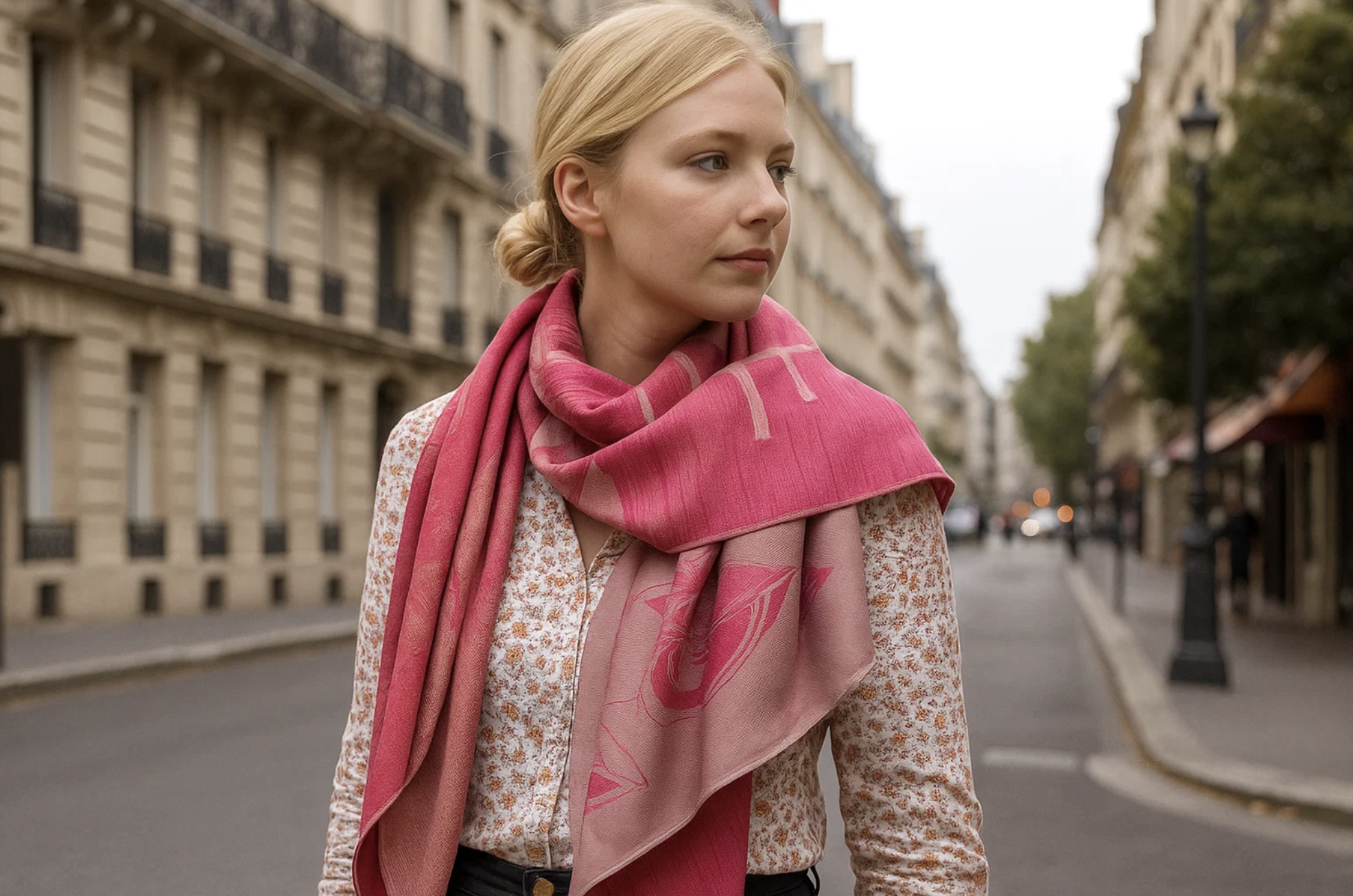 "Minotaure in waters" jacquard drawing by Stella Polare : rose - Image 23