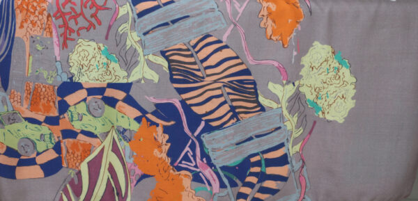 "Minotaure in waters" drawing in color by Stella Polare – Image 2