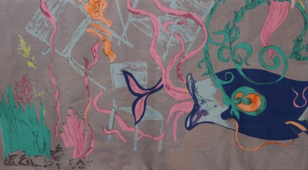 "Minotaure in waters" drawing in color by Stella Polare – Image 7