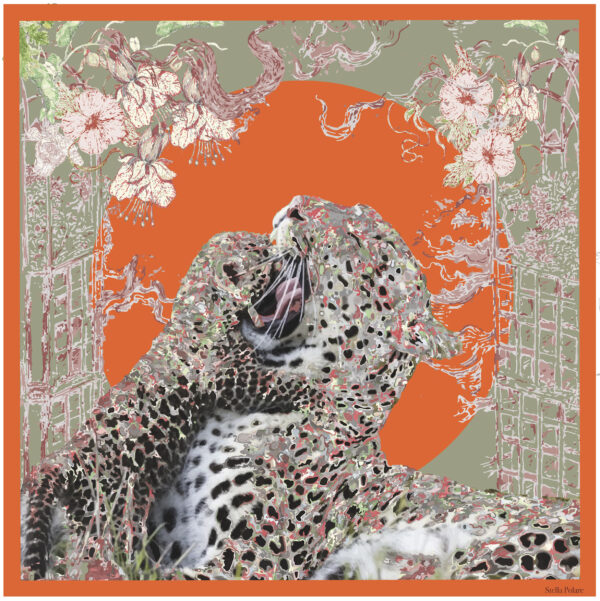 Mama series : "Leopard" orange