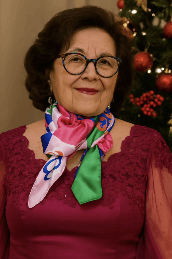 Silk Scarf "Oriental Motifs" 123 – Image 34