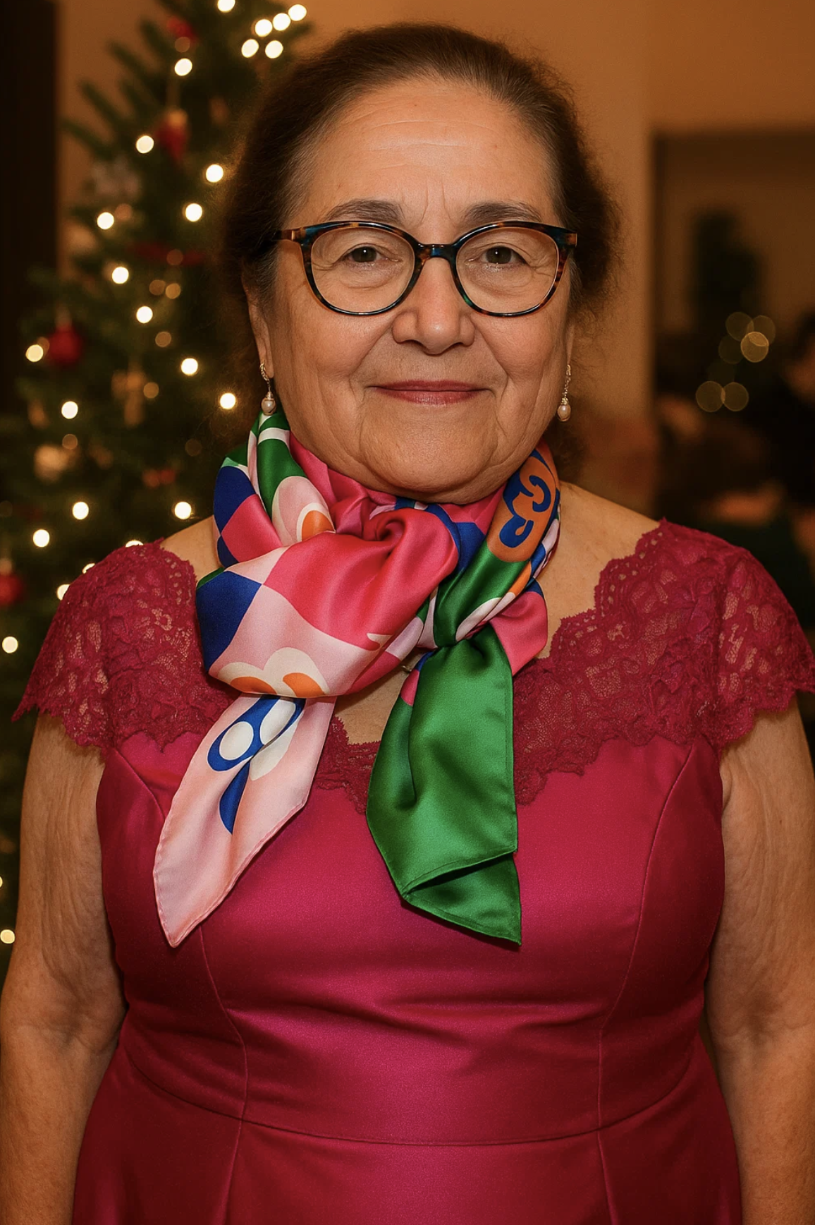 Silk Scarf "Oriental Motifs" 123 – Image 27