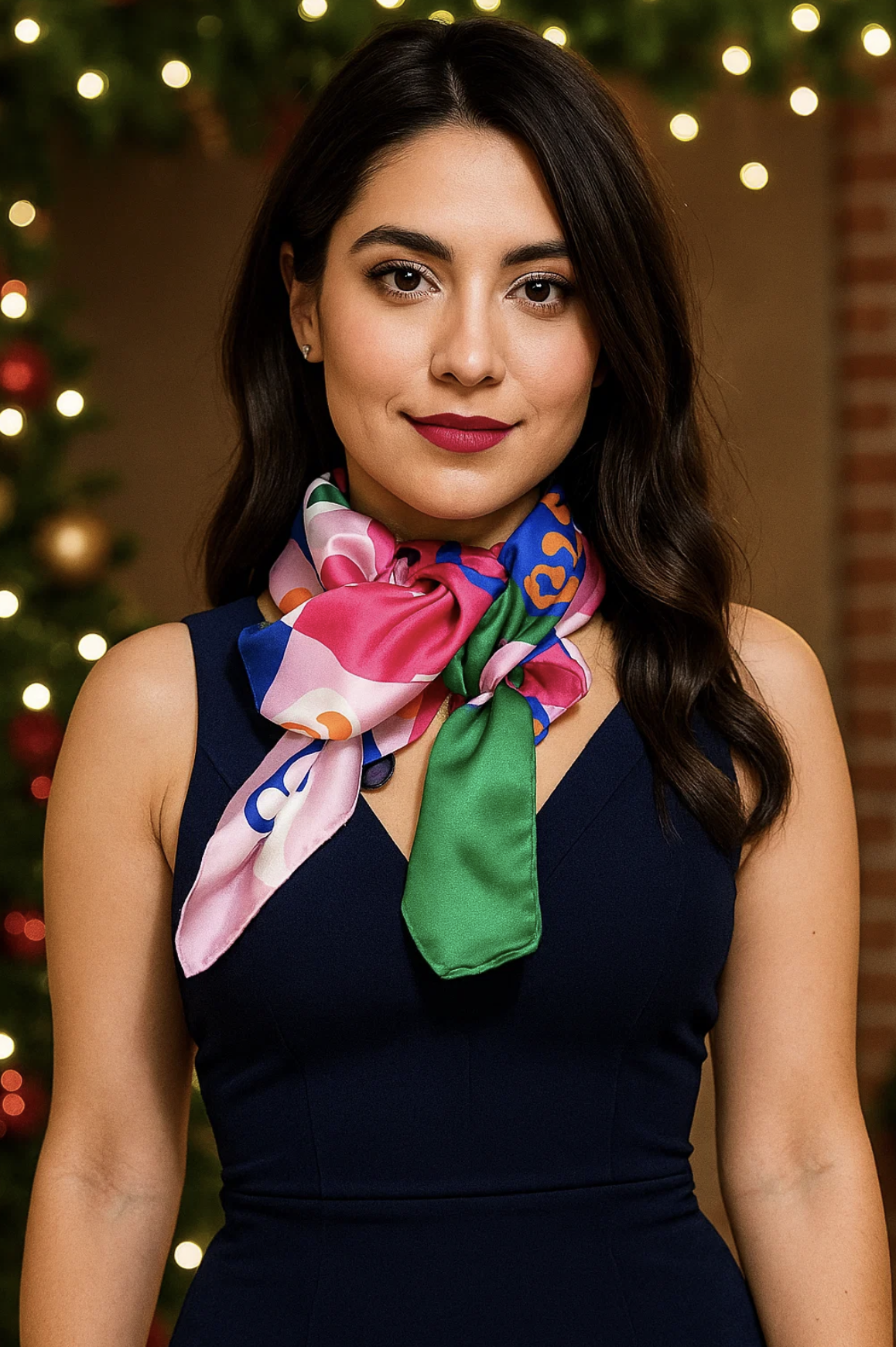 Silk Scarf "Oriental Motifs" 123 – Image 10