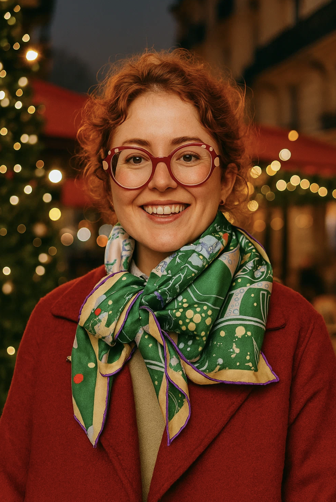 Silk Scarf "Lungs" : green – Image 21