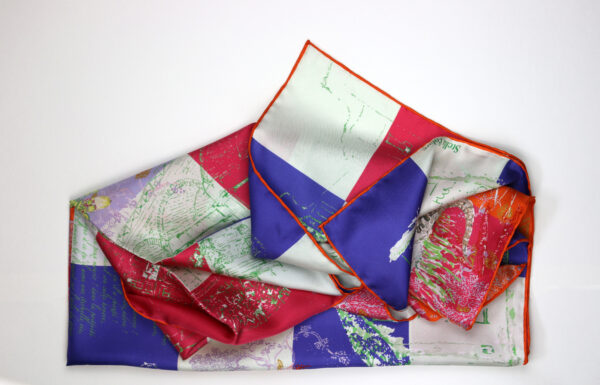 Viroflay scarf det 3 silk by Stella Polare