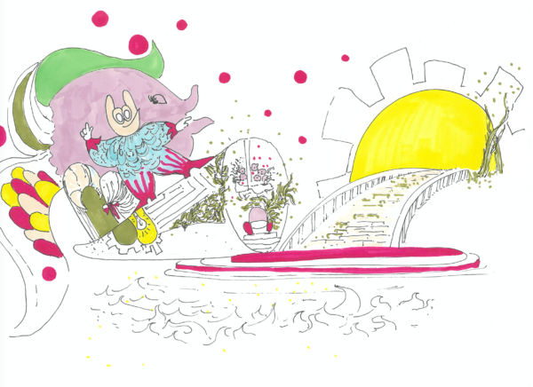 Minotaure drawing N 10/ Minotaure Spaces Sourht 1