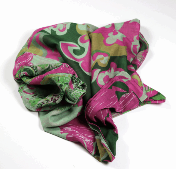 Polyester Scarf "Oriental Motifs" 903 : 180x180 cm – Image 3
