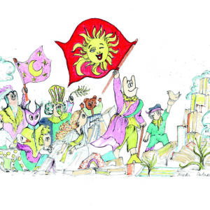 Minotaure Leading the People