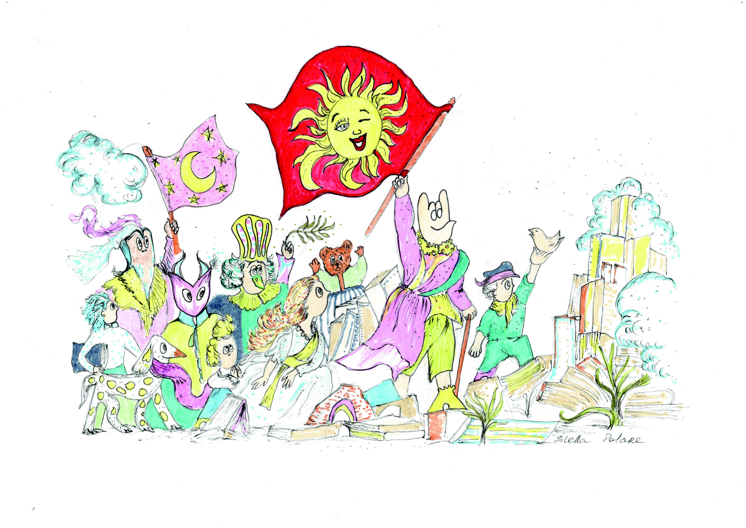 Minotaure Leading the People